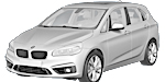 BMW F45 C2868 Fault Code